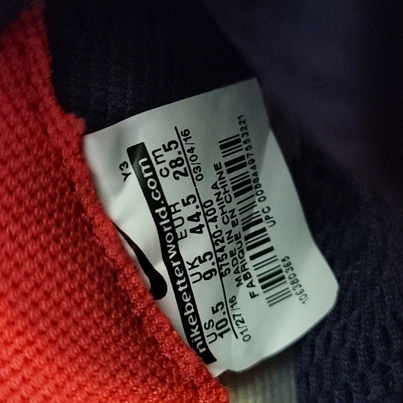 Nike Air Foamposite One PRM Olympic Sz 10.5 - Picture 8 of 8